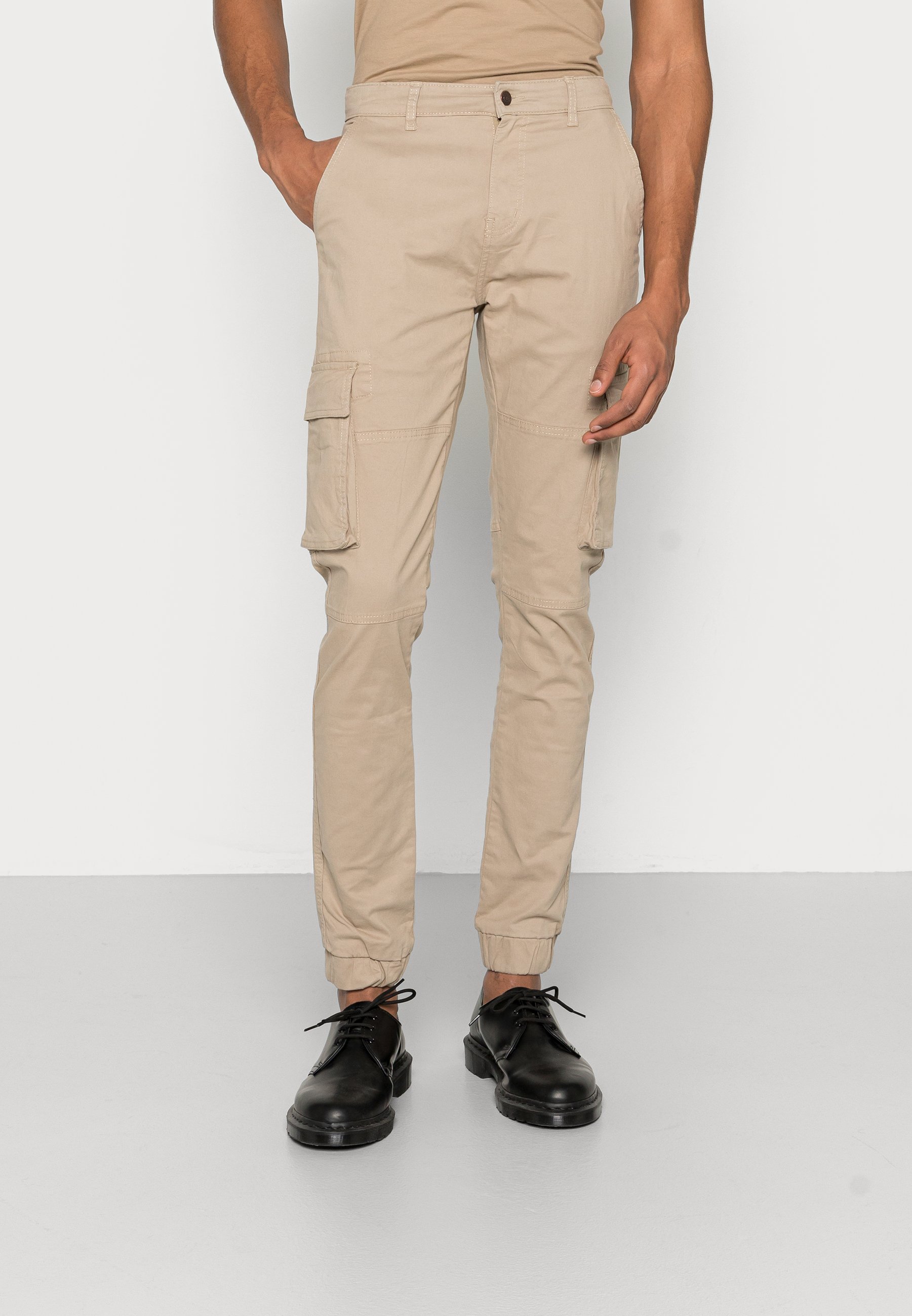 Denim Project PANT - Cargobroek - crockery/kaki - Zalando.nl