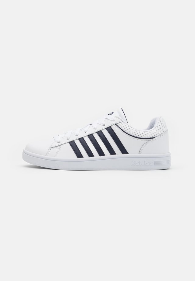 COURT WINSTON - Sneakers laag - white/navy