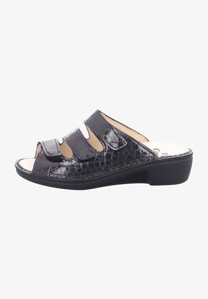 Finn Comfort Mules - schwarz