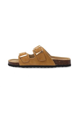 VENEZIA, SLIPPERS - Mules - brown