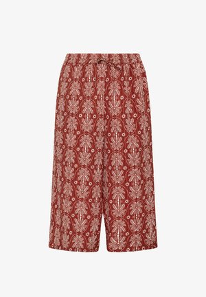 Yours Clothing, WOMEN'S CROPPED TROUSERS - Pantalones - burnt orange