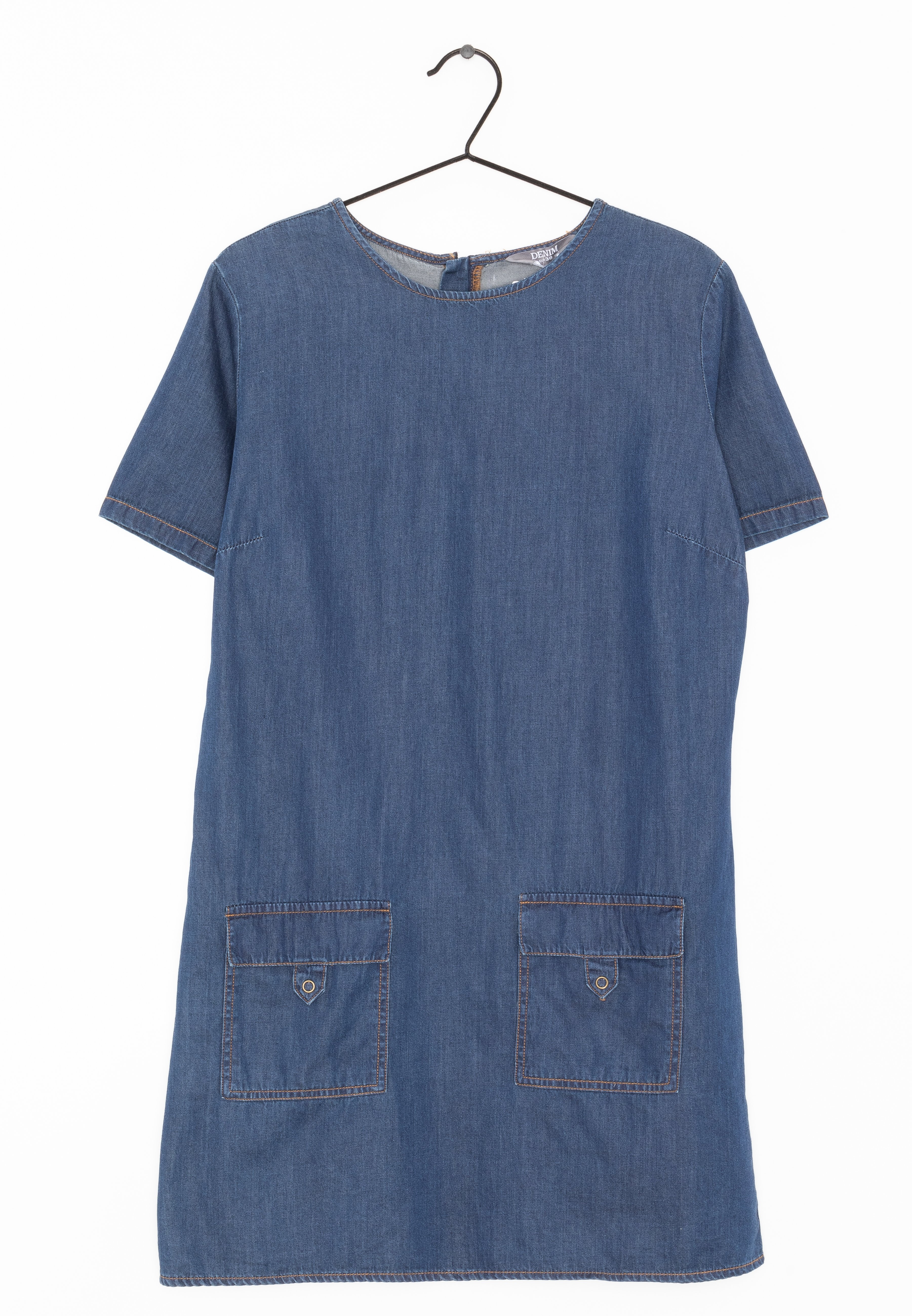 Dorothy Perkins Day dress - blue - (Pre-owned) - Zalando