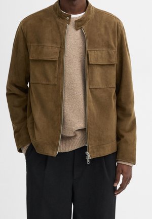 Giacca di pelle - brown