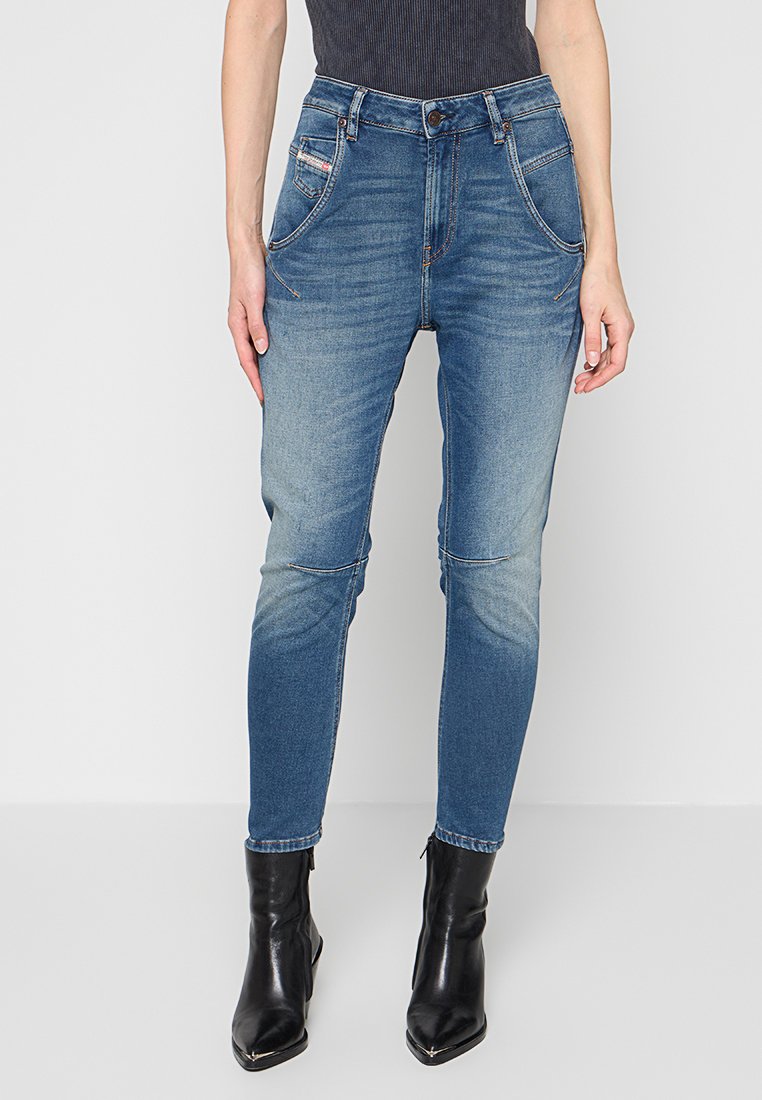 Diesel Slim fit jeans blauw denim/bluedenim