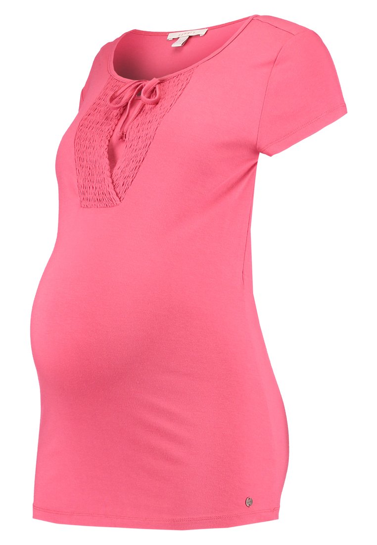 Esprit Maternity T-shirt basic lichtrood