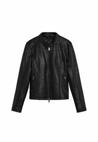 Veste en similicuir - black