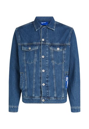 Karl Lagerfeld Jeans REGULAR-FIT DENIM - Teksajakk - washed mid blue