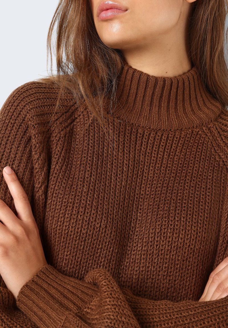 Noisy May NMTIMMY DRESS - Jumper dress - partridge/brown - Zalando.ie