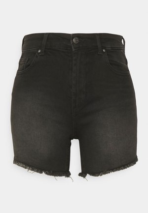 ONLY ONLBLUSH - Lühikesed teksad - black denim