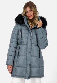 alife & kickin NICOLAAK A PUFFER - Wintermantel - basalt