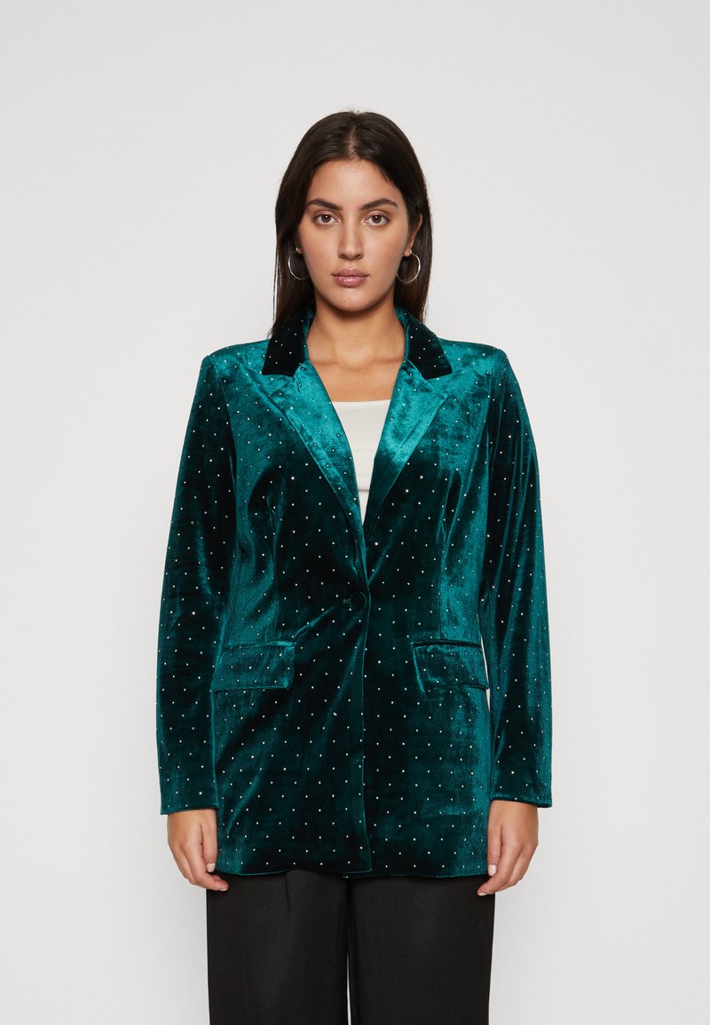 Never Fully Dressed - EMERALD BLAZER - Short coat - green, Enlarge