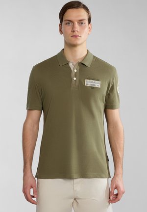 AMUNDSEN - Poloshirts - green lichen