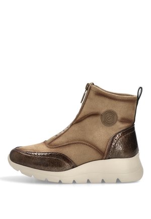 Botines de cuña - taupe