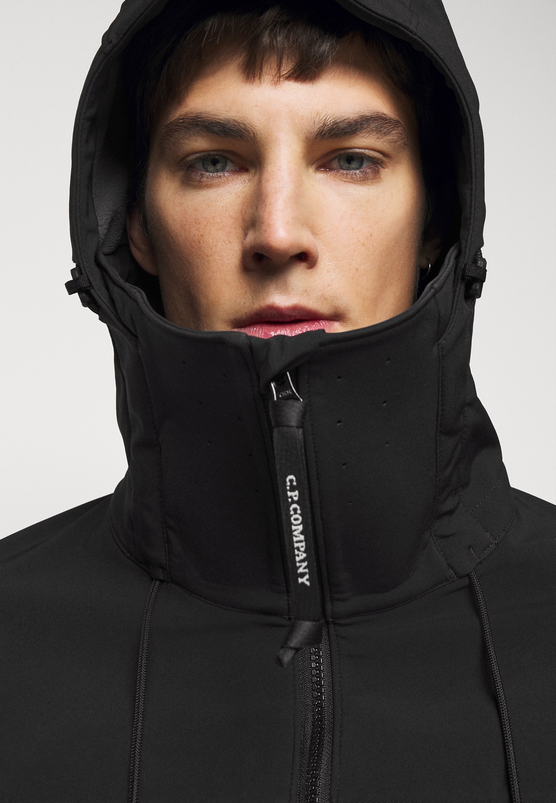 C.P. Company OUTERWEAR MEDIUM JACKET Lett jakke black C.P. Company OUTERWEAR MEDIUM JACKET Lett jakke black