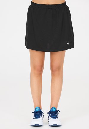 A-snit nederdel - black