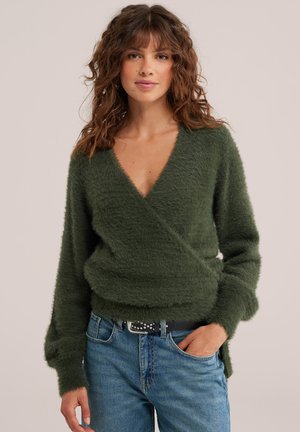 WE Fashion, Gilet - dark green