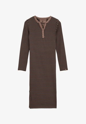 Haljina s naramenicama - brown