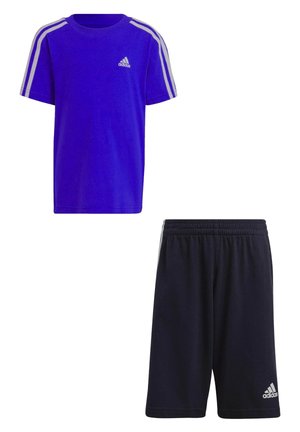 adidas Performance SET - Pantaloncini sportivi - blau/weiß