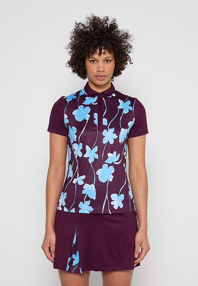 Callaway Poloshirt donkerroze