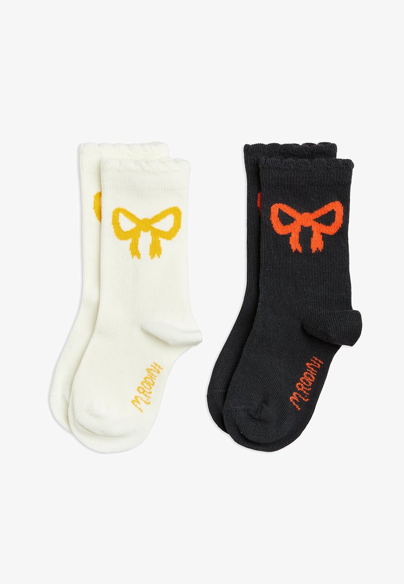 Mini Rodini BOW SCALLOP SOCKS UNISEX 2 PACK - Zoknik - multi