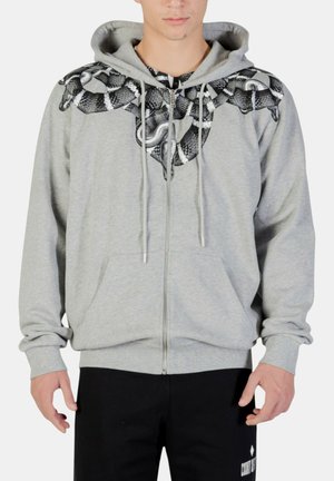 Felpa con zip - grigio