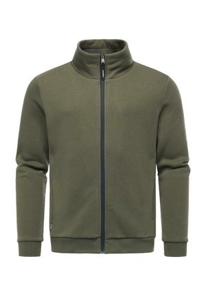 JETTRYS - Sweatjacke - dark olive