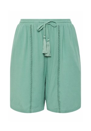 Yours Clothing, PLUS SIZE CASUAL SHORTS - Short - mint