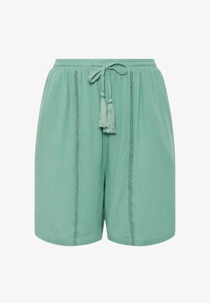 Yours Clothing, PLUS SIZE CASUAL SHORTS - Short - mint