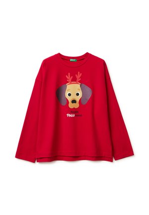 T-shirt à manches longues - red