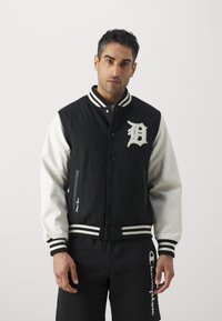New Era MLB DETROIT TIGERS VARSITY - Squadra - black/off-white