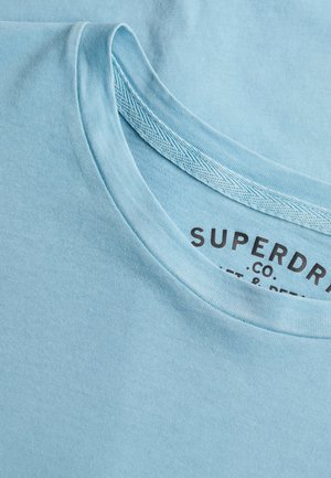 Superdry & Co, SUPERDRY CLASSIC ESSENTIAL POCKET T-SHIRT.. - Camiseta básica - sunset blue