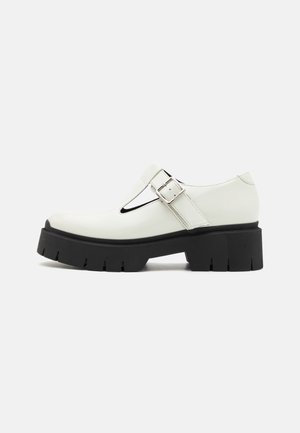 Scarpe con plateau - off-white