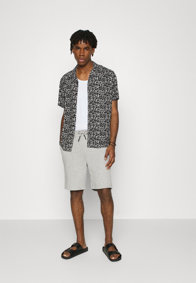 Herren Freizeithemden | Brave Soul Hemd light grey/multi/grau - BM03878 Herren Freizeithemden | Brave Soul Hemd light grey/multi/grau - BM03878