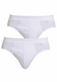 HAASIS Bodywear 1919 OHNE EINGRIFF 2ER PACK - Slip - weiß