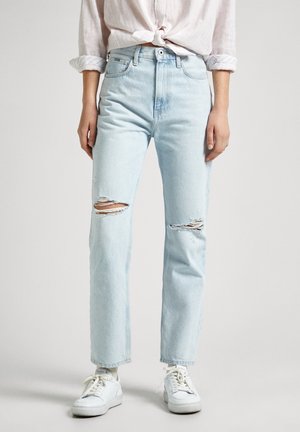 Jeans a sigaretta - blue denim