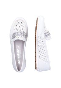 Rieker Mocassins - blanc