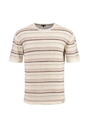 MT BARRIO ROUND - T-Shirt print - ecru