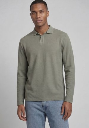 Jack & Jones, JREBRIDGE POLO LS - Polo - tea leaf