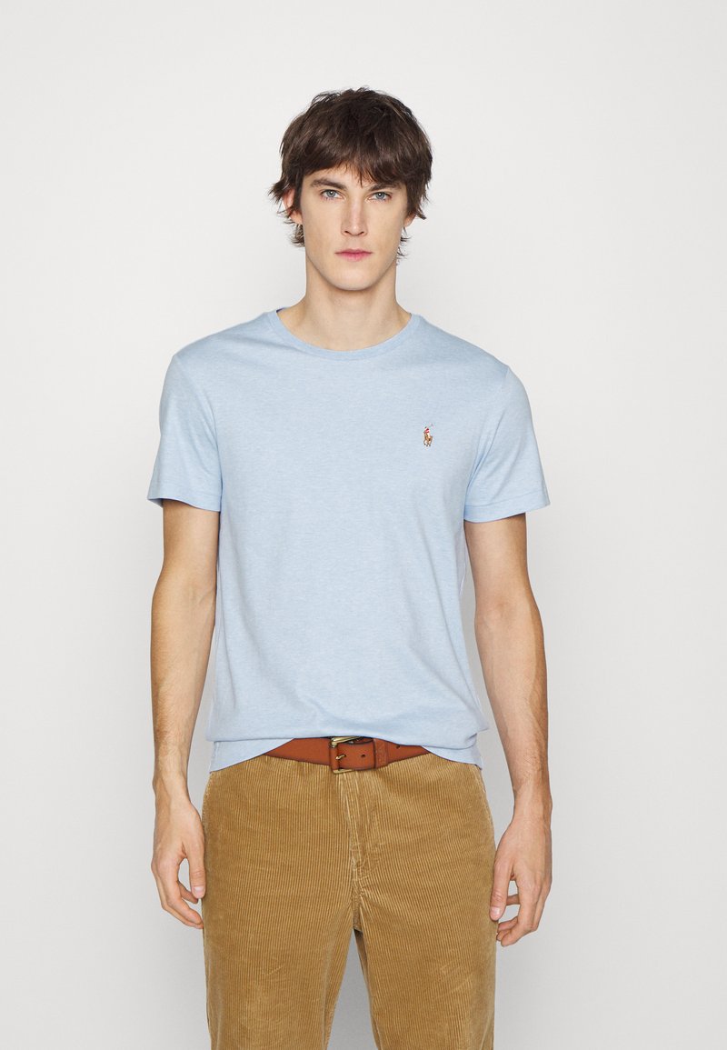 Polo Ralph Lauren CUSTOM SLIM FIT SOFT COTTON T-SHIRT - T-shirt básica - elite blue heather
