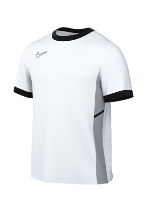 T-Shirt sport - weissschwarzgrau