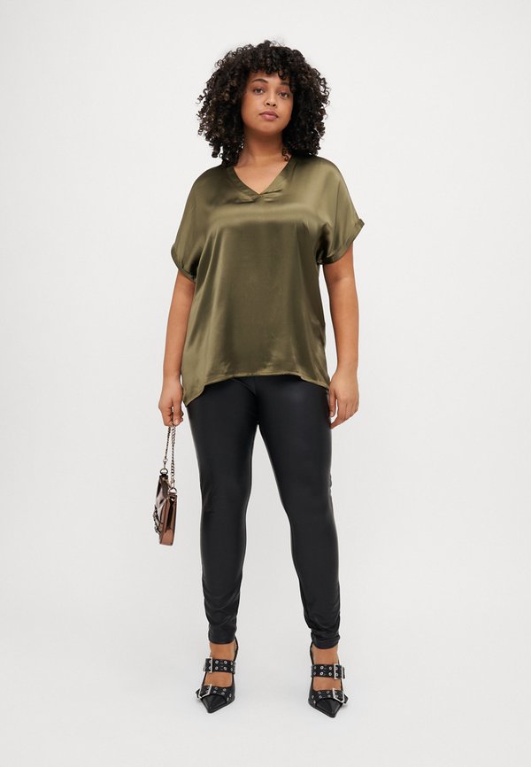 CARBRYNJA - Basic T-shirt - khaki4