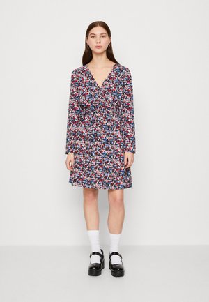 JDY JDYLERKE WRAP DRESS - Kasdienė suknelė - sky captain