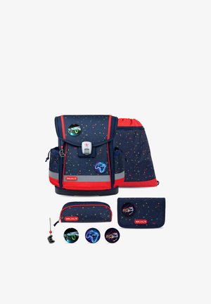 Belmil, CLASSY PLUS SCHULRUCKSACK-SET UNISEX - School set - aqua rose