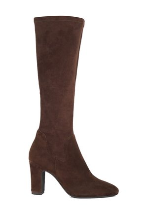Laarzen met hoge hak - brown