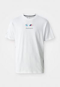 BMW MMS ESS+ LOGO TEE II - T-shirts print - white