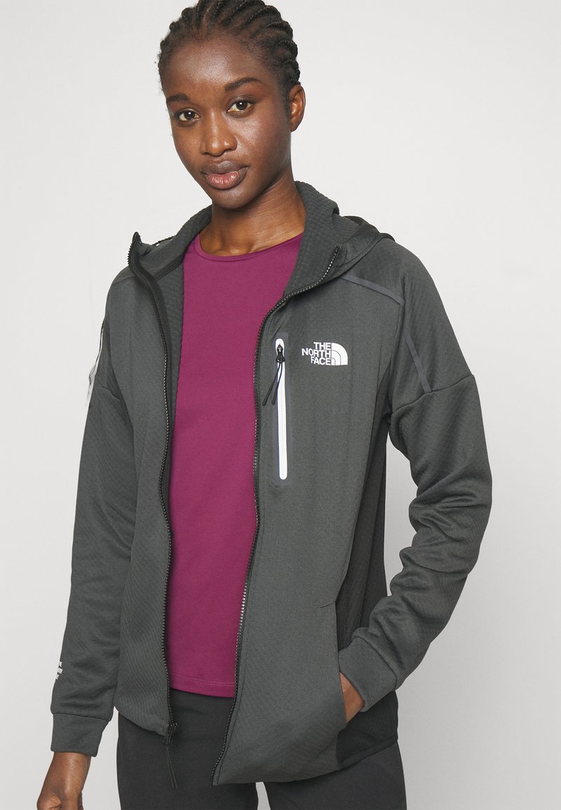 asphalt grey north face hoodie