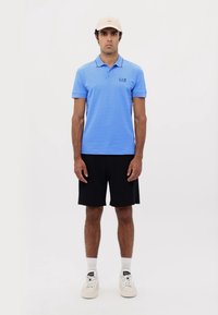 EA7 Emporio Armani TRAIN CORE - Polo shirt - granada sky