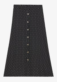 A-vonalú szoknya - black/white