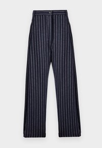 Henrik Vibskov SHADY SUITING PANTS - Stoffhose - dark blue