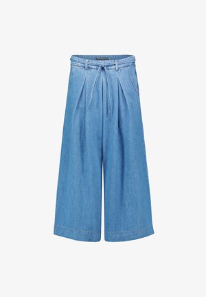 Betty Barclay, BETTY BARCLAY MIT BUNDFALTEN HOSENROCK - Pantalon classique - blau